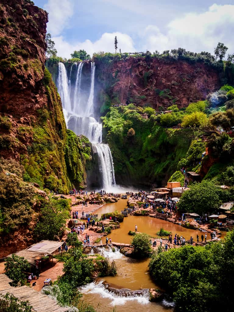 Day trip from Marrakech to Ouzoud Waterfalls