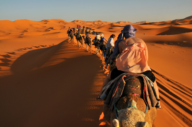 2 nights Camel excursion Merzouga desert